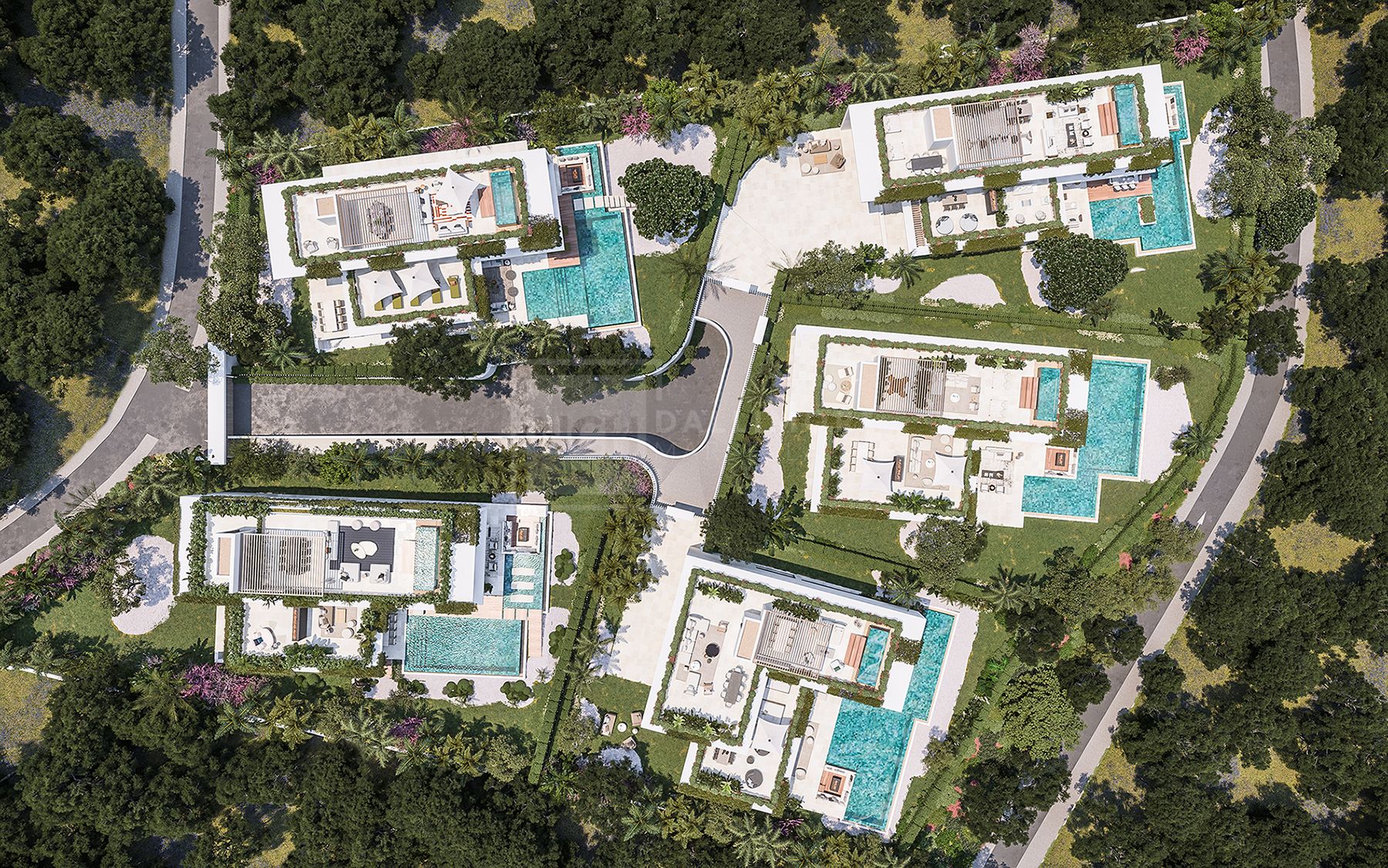 LICENCIA DE OBRA CONCEDIDA! 5 villas de Lujo en Camoján, Marbella
