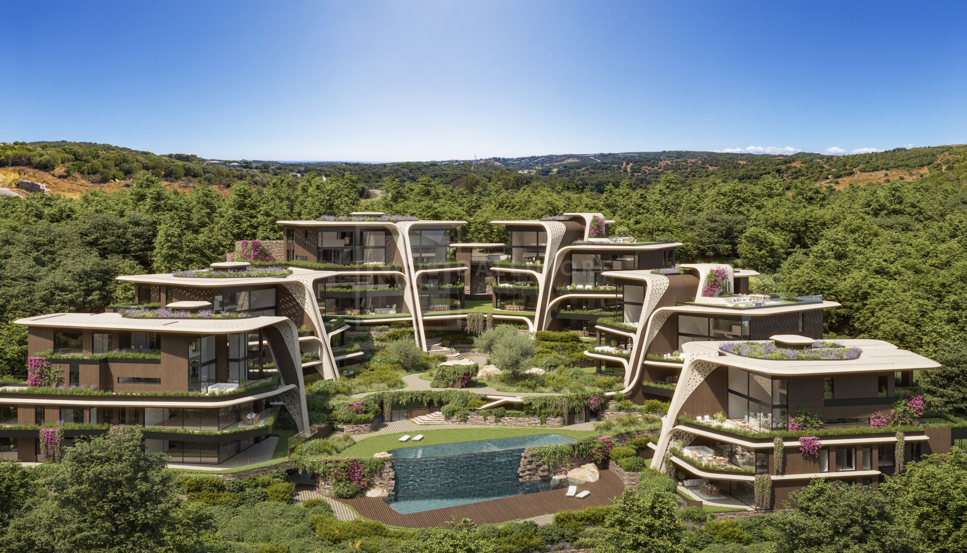 SPHERE SOTOGRANDE - SUSTAINABLE LUXURY LIVING IN UNIQUE VILLA-STYLE APARTMENTS IN NATURAL SETTING IN SOTOGRANDE