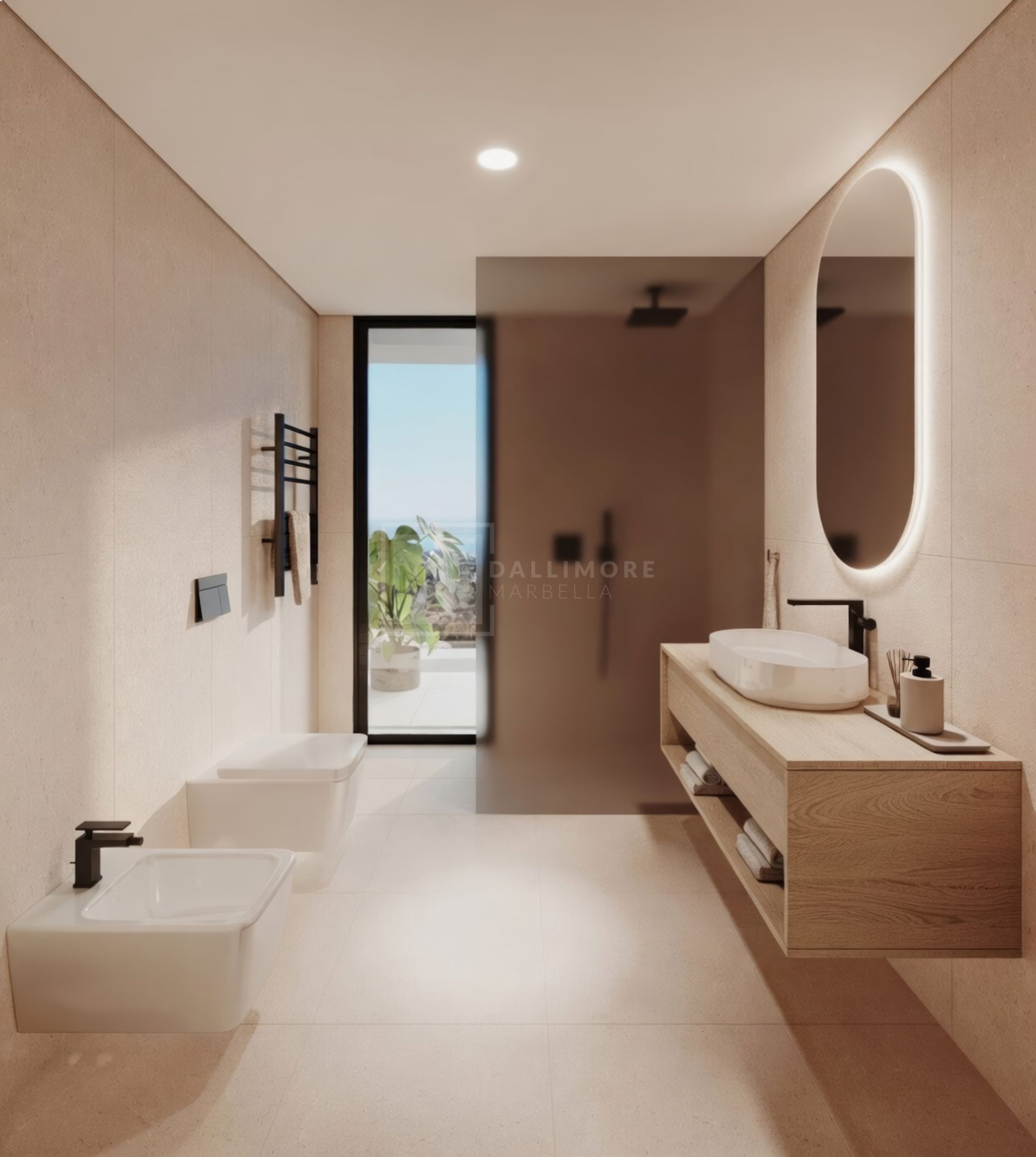 Brand New Townhouses With Sea Views in Elviria, Marbella East