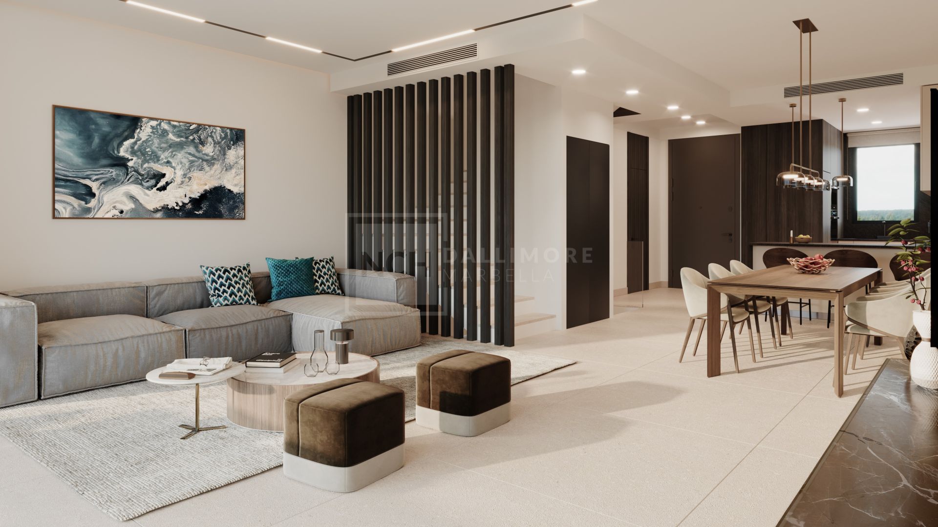 Brand New Townhouses With Sea Views in Elviria, Marbella East