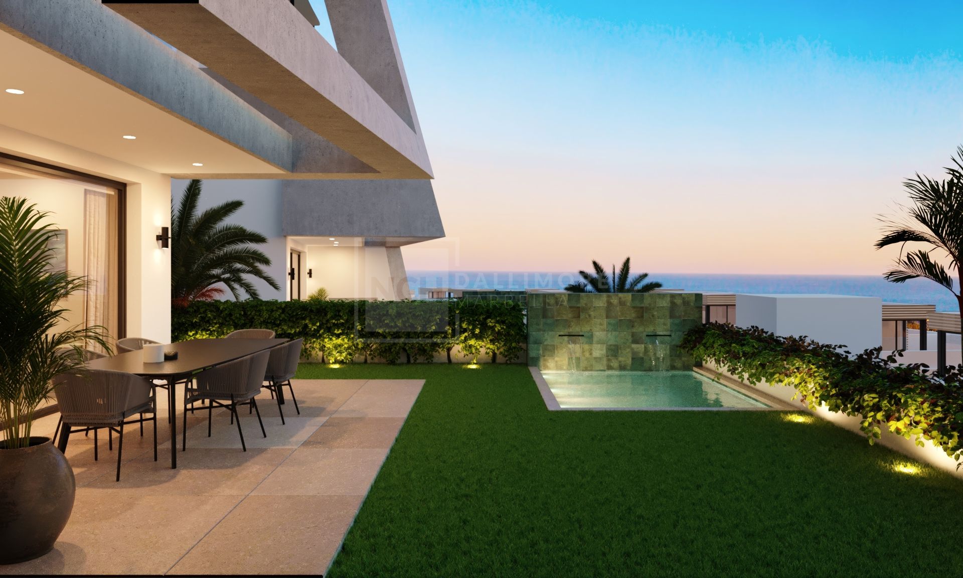 Brand New Townhouses With Sea Views in Elviria, Marbella East