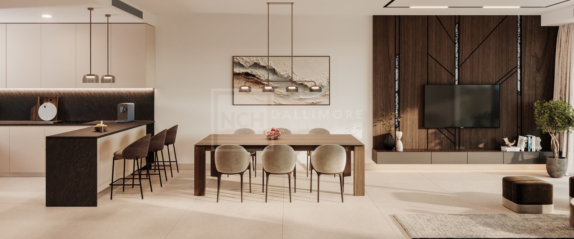 Brand New Townhouses With Sea Views in Elviria, Marbella East
