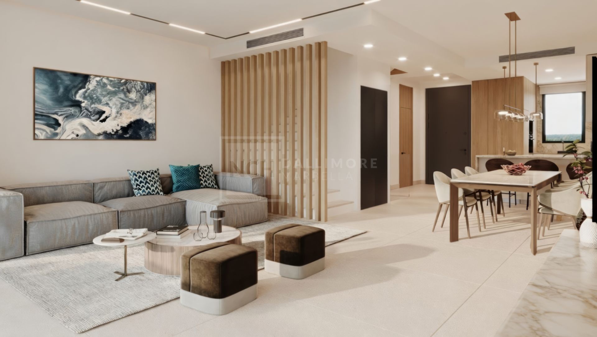 Brand New Townhouses With Sea Views in Elviria, Marbella East