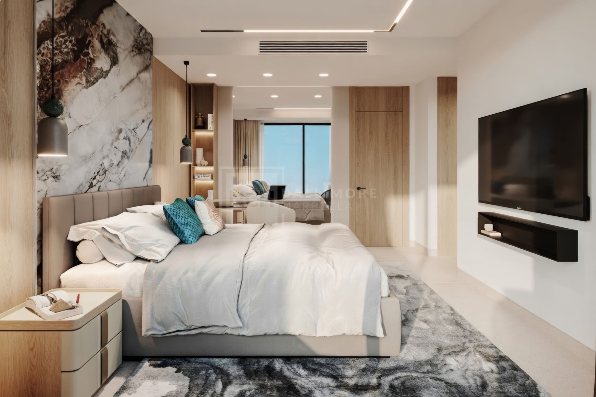 Brand New Townhouses With Sea Views in Elviria, Marbella East