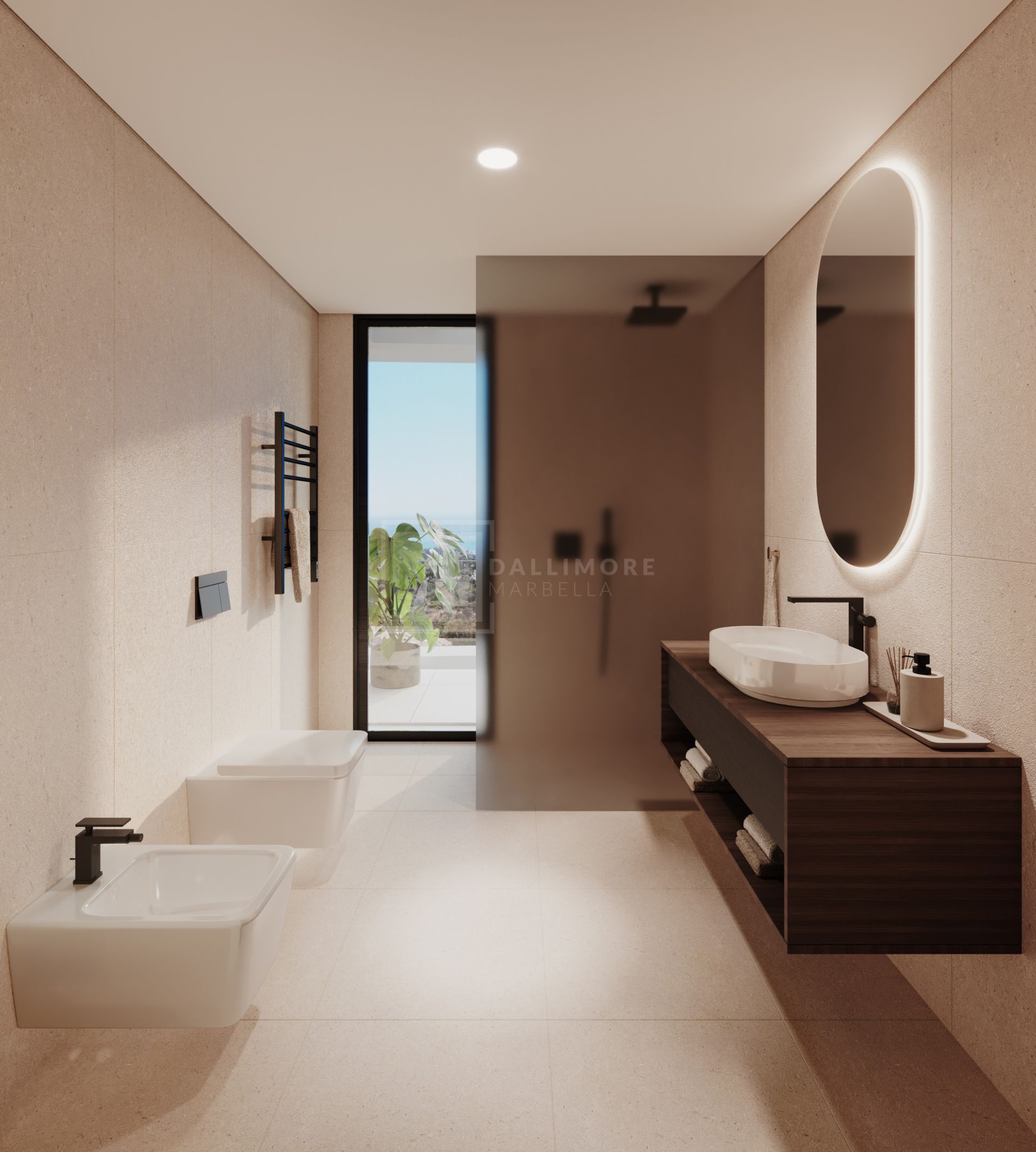 Brand New Townhouses With Sea Views in Elviria, Marbella East