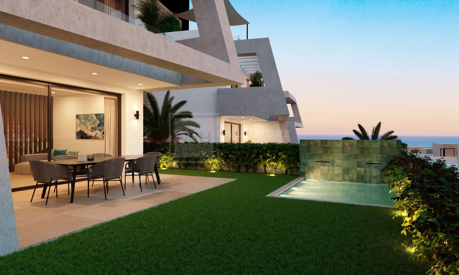 Brand New Townhouses With Sea Views in Elviria, Marbella East