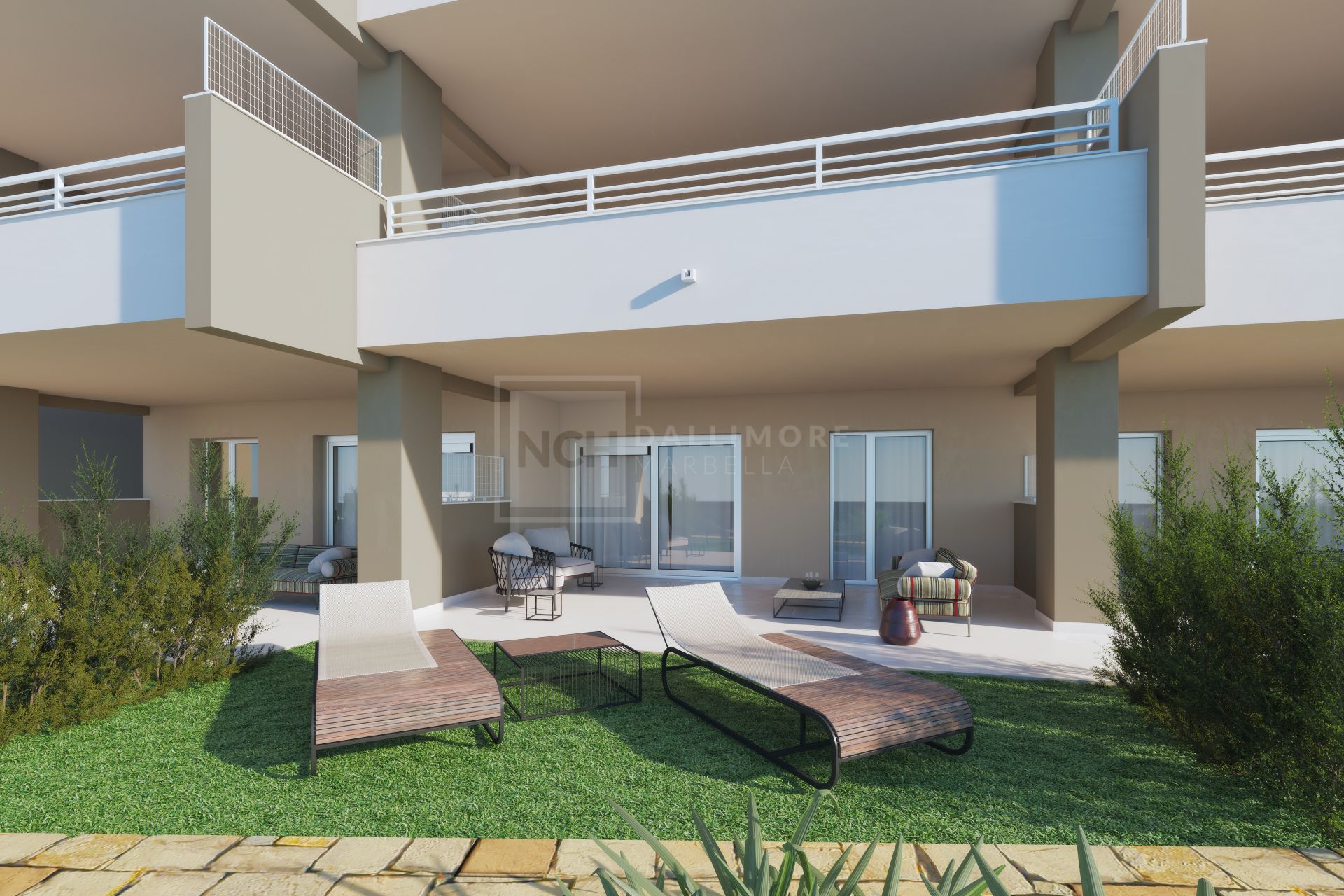 Sunny Golf, modernos apartamentos y áticos en primera línea de Golf en Estepona.