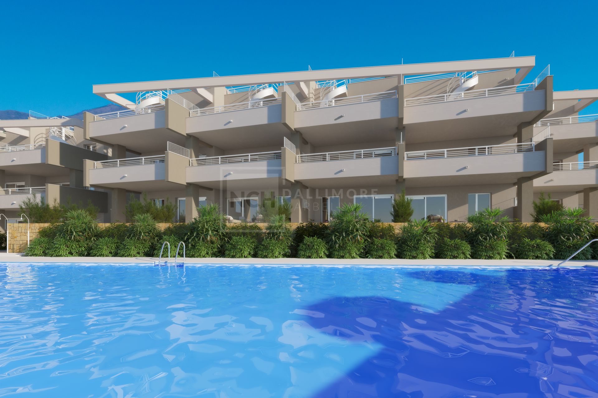 Sunny Golf, modernos apartamentos y áticos en primera línea de Golf en Estepona.