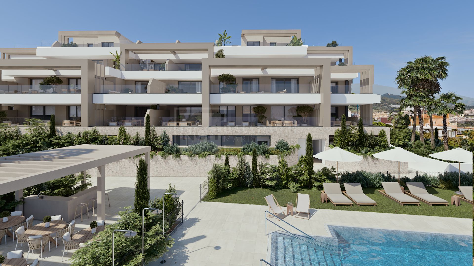 Las Mesas Infinity Homes, excepcionales vistas al mar en apartamentos y áticos en Estepona.