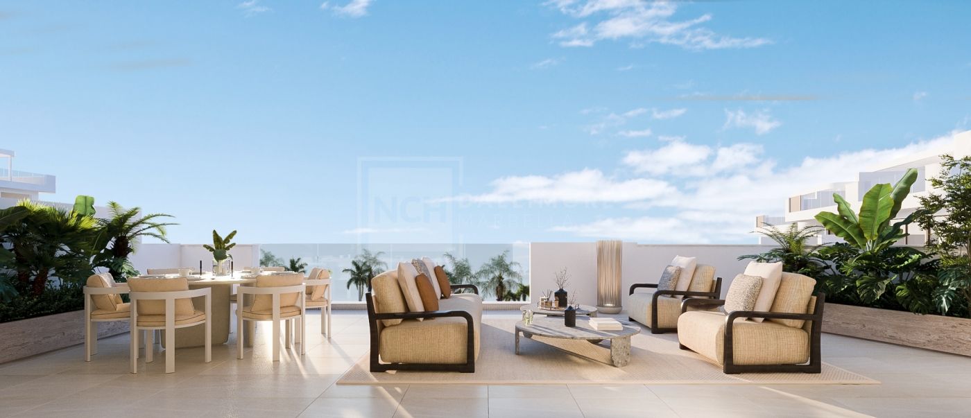 Idyllic, vida de comfort en modernos apartamentos en Estepona Golf