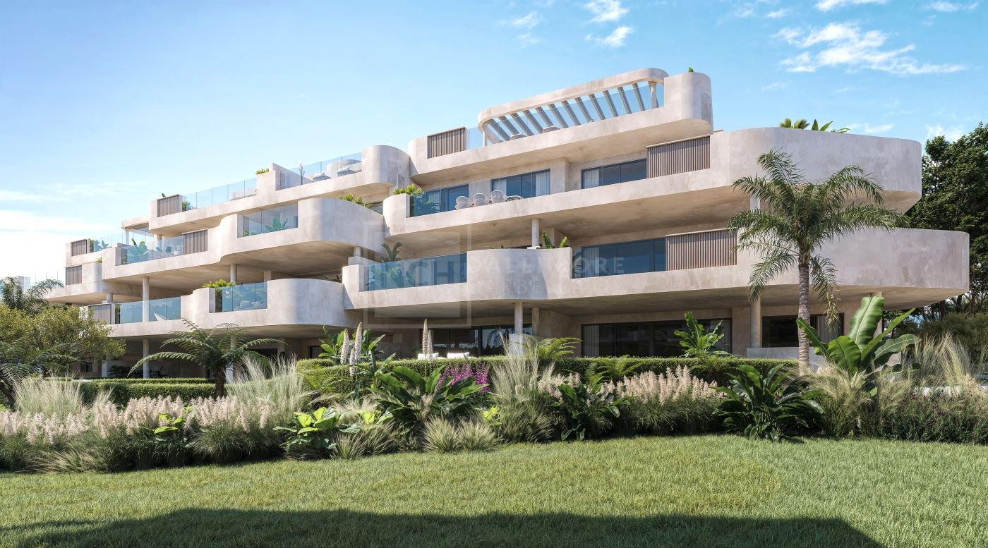 Idyllic, vida de comfort en modernos apartamentos en Estepona Golf