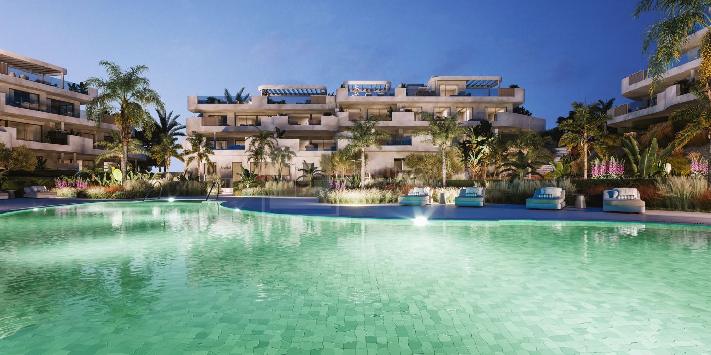 Idyllic, vida de comfort en modernos apartamentos en Estepona Golf