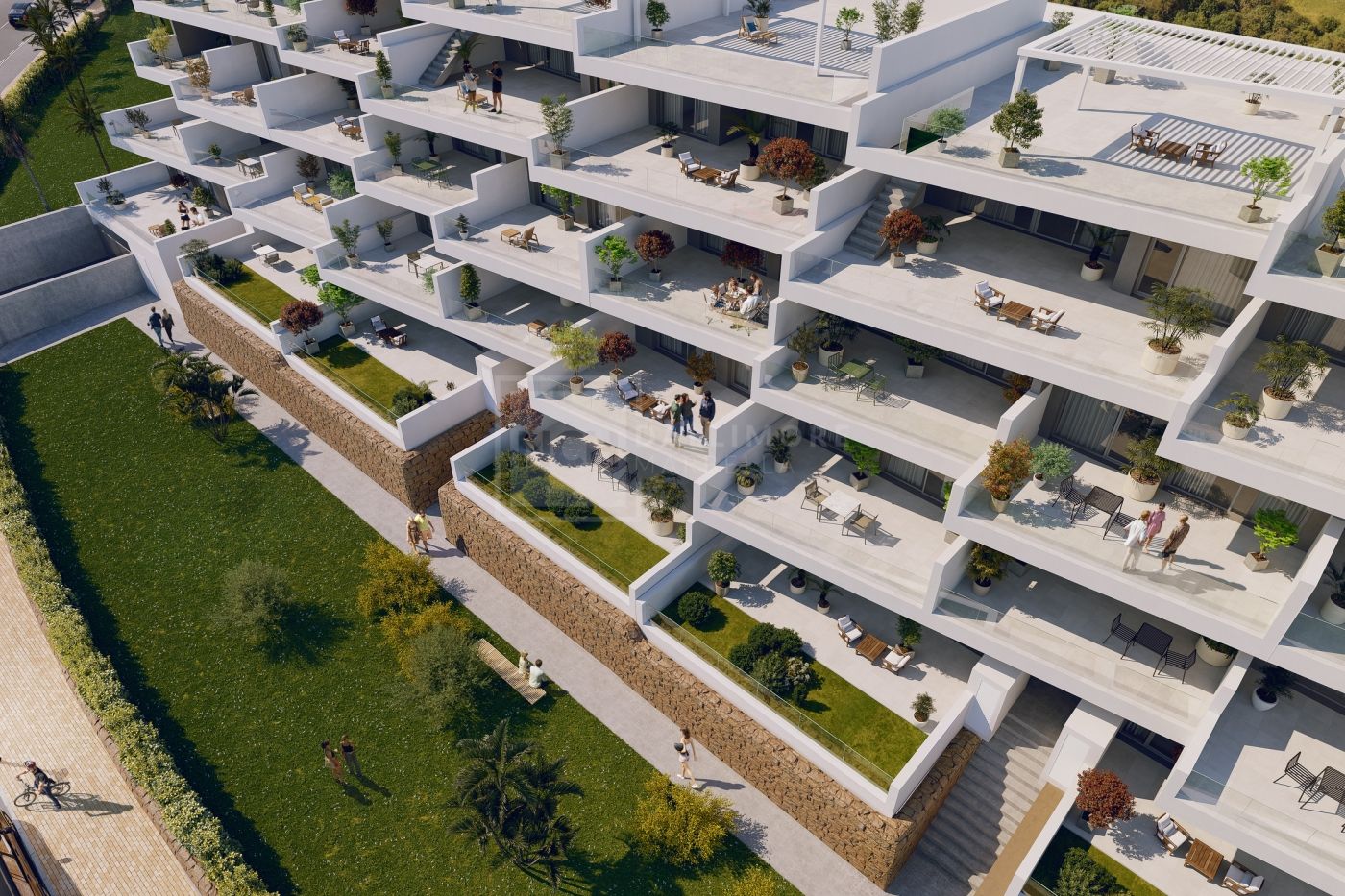 Pure Sun Residences, modern design apartments and penthouses in Manilva
