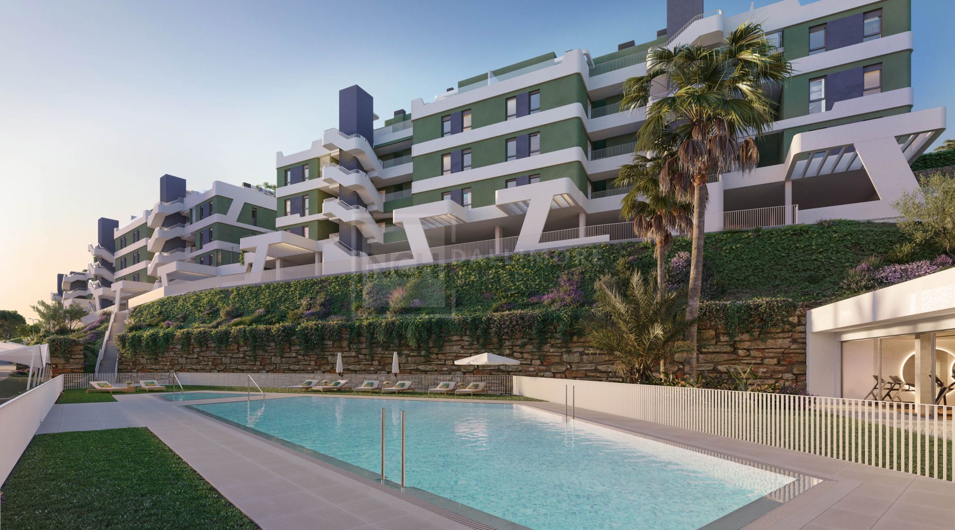 Bahía, residencias de lujo integradas en la naturaleza junto al golf en Mijas
