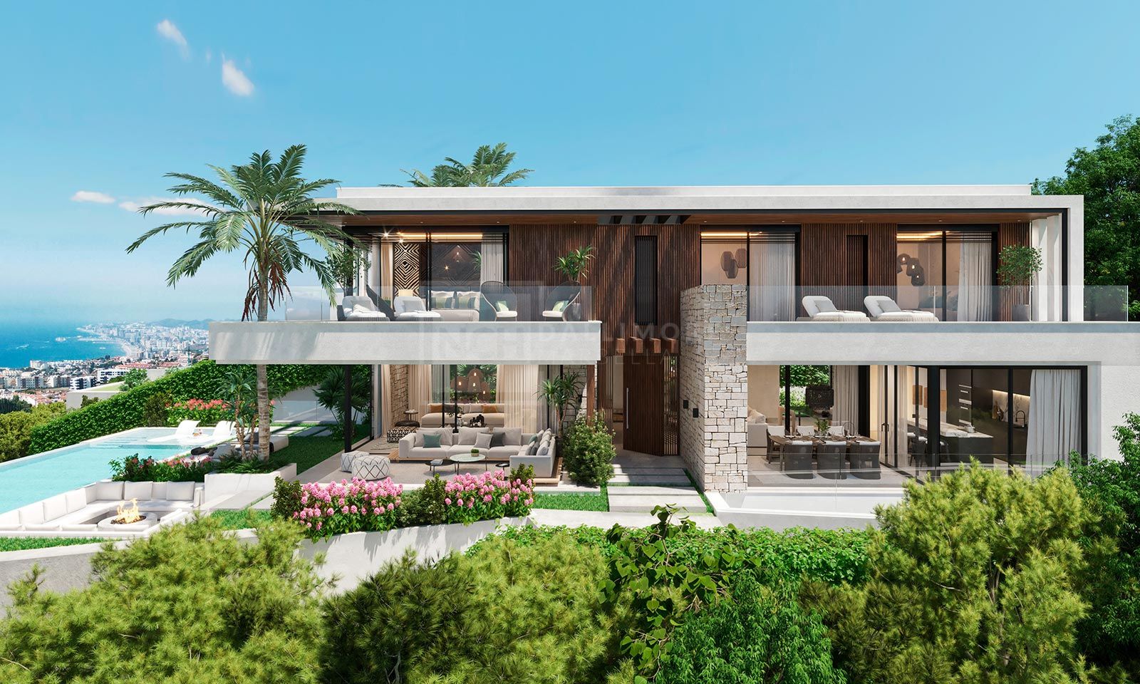 7 Diamond Villas, luxury and sea views in Benalmádena.