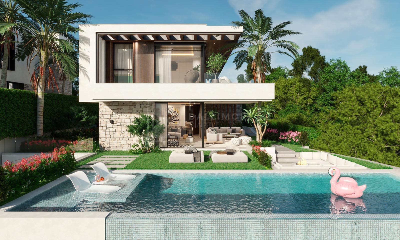7 Diamond Villas, luxury and sea views in Benalmádena.