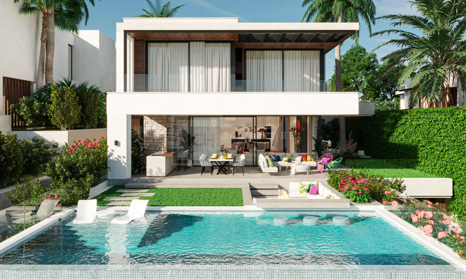 7 Diamond Villas, luxury and sea views in Benalmádena.