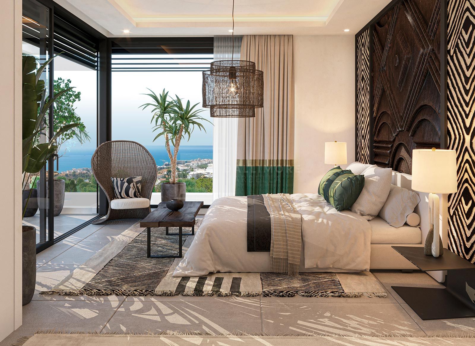 7 Diamond Villas, luxury and sea views in Benalmádena.