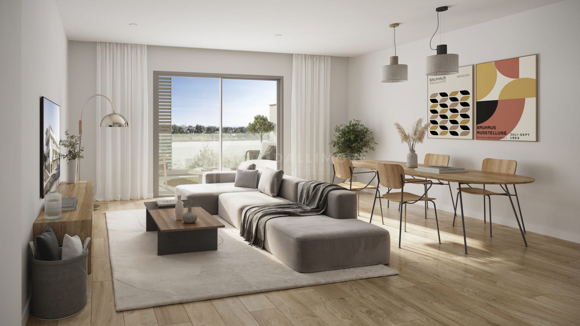 Zinnia, apartamentos modernos en un entorno urbano con vistas al mar en San Pedro de Alcántara.