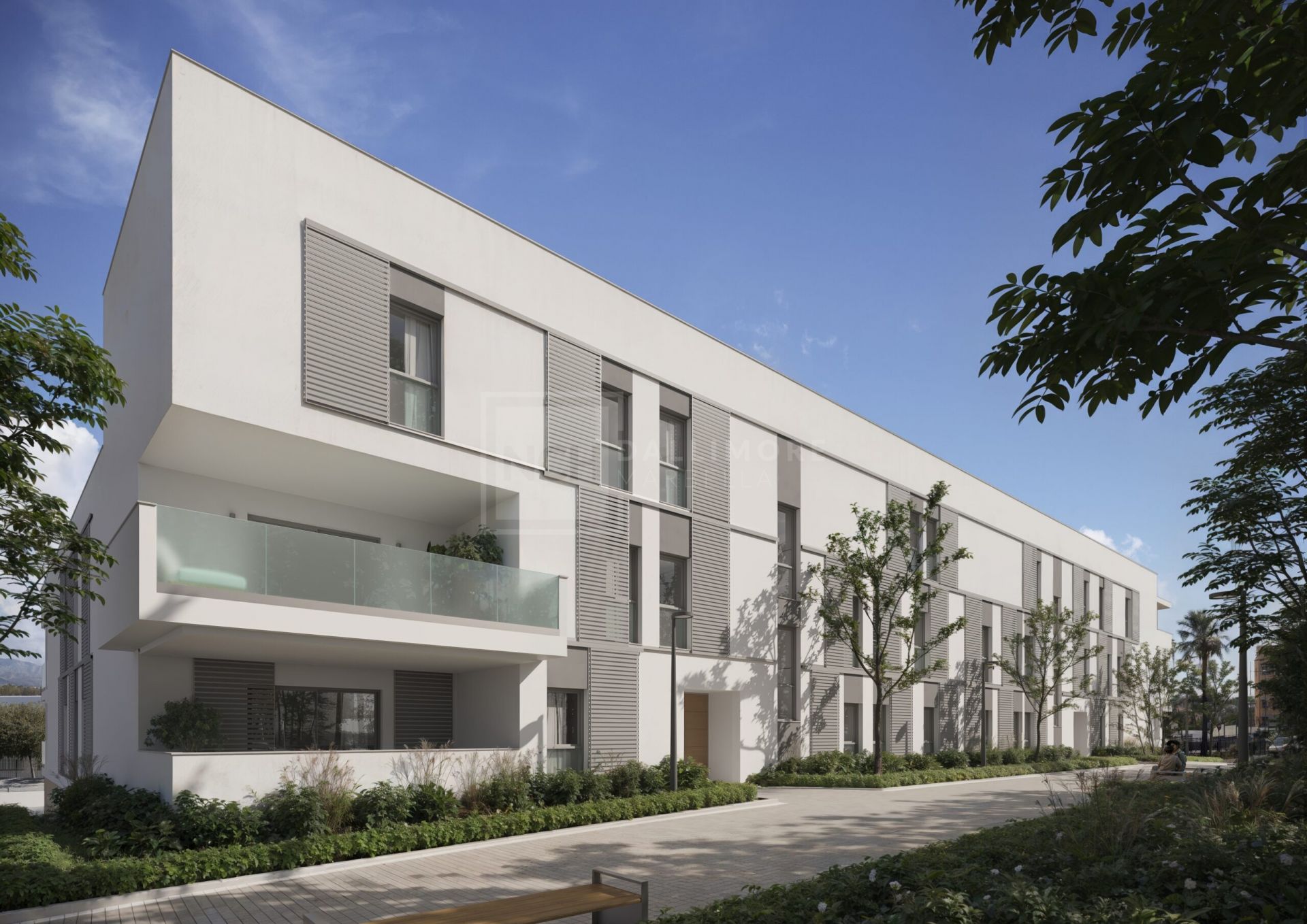 Zinnia, apartamentos modernos en un entorno urbano con vistas al mar en San Pedro de Alcántara.