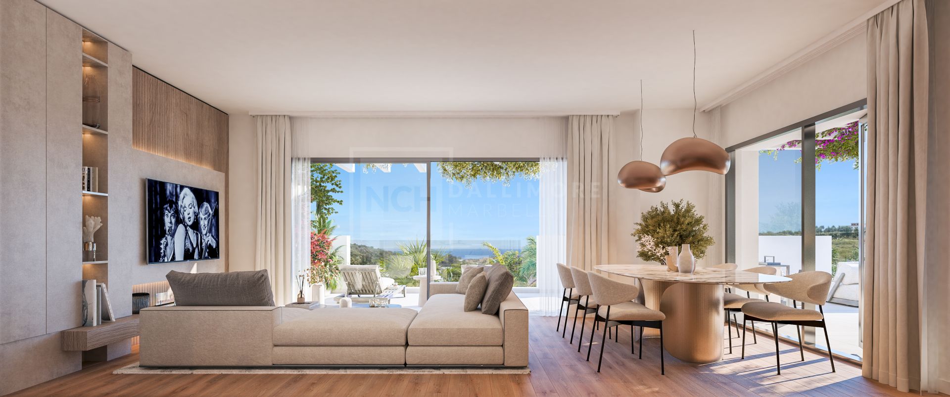 Amaranta Living Casares Golf, vida relajada y golf en exclusivos apartamentos y áticos.