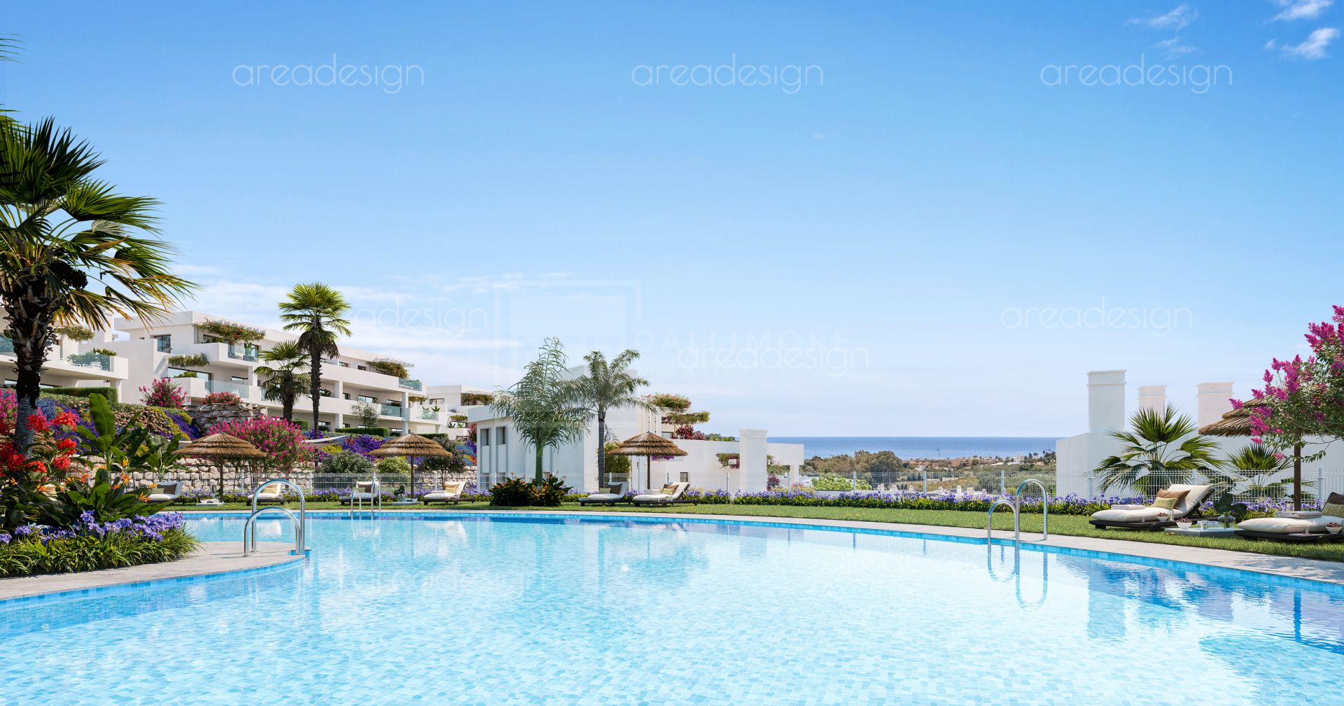 Amaranta Living Casares Golf, vida relajada y golf en exclusivos apartamentos y áticos.