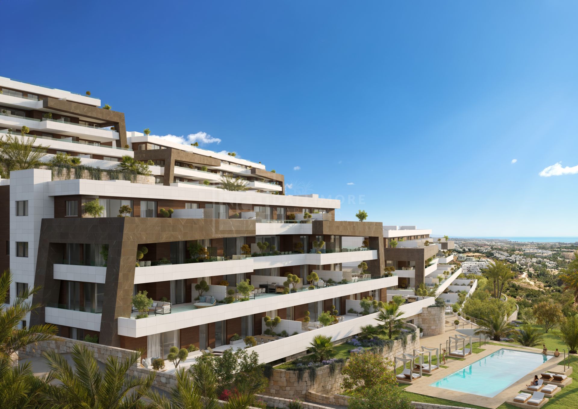 Exclusivos Apartamentos Amplios con Impresionantes Vistas al Mar