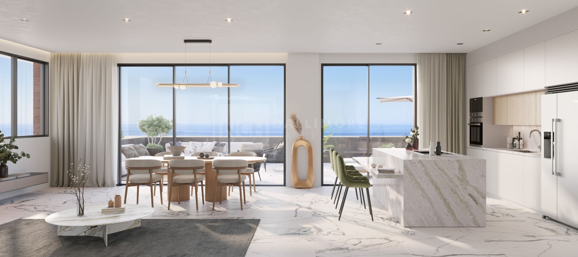 Exclusivos Apartamentos Amplios con Impresionantes Vistas al Mar