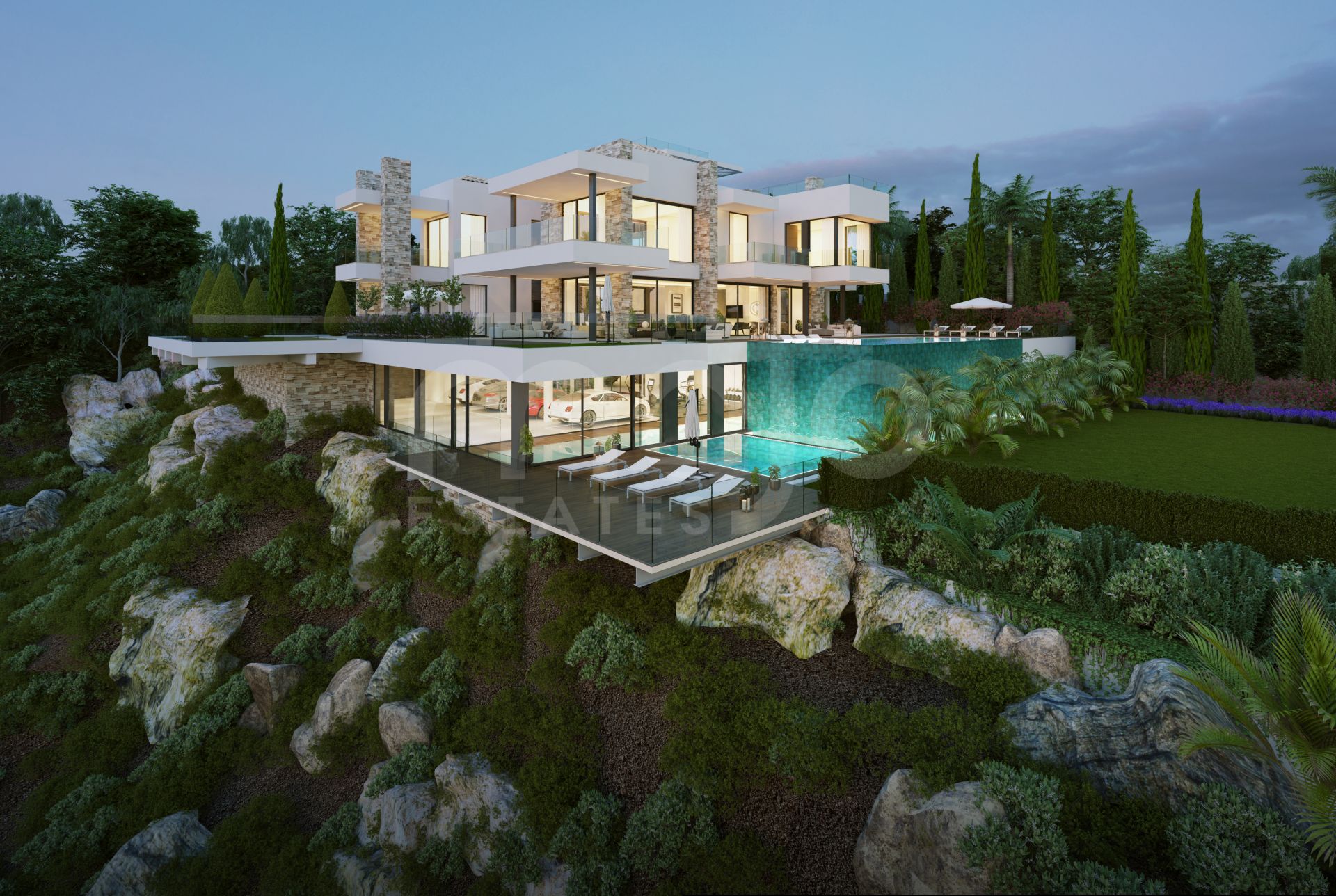 SUPERB CONTEMPORARY LUXURY 8 BEDROOM VILLA IN BENAHAVIS