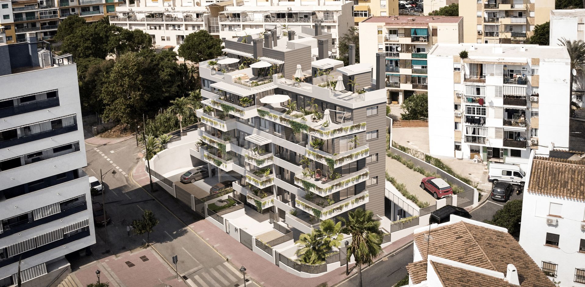 Exclusivas viviendas de 2 y 3 dormitorios en el centro de Estepona