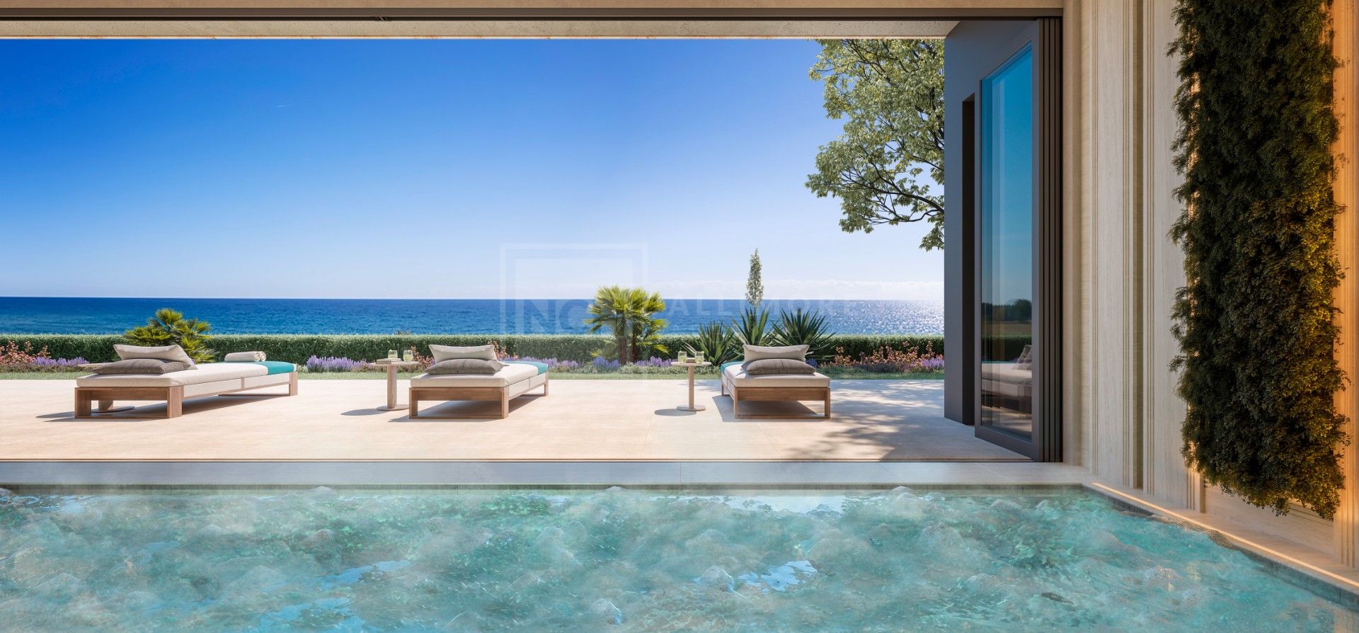 ‘Live one step from the sea’ In front of the beach we offer this fantastic project, NUBAY.