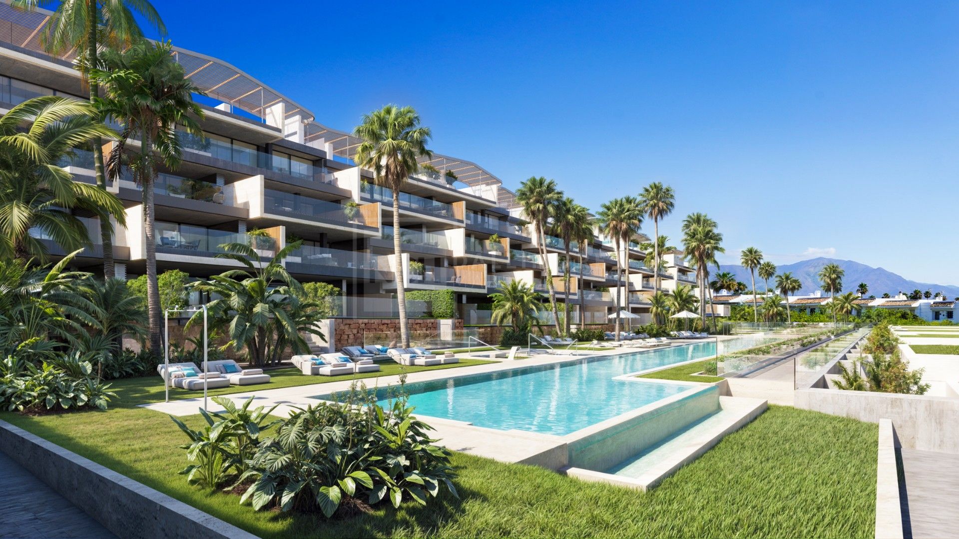 ‘Live one step from the sea’ In front of the beach we offer this fantastic project, NUBAY.