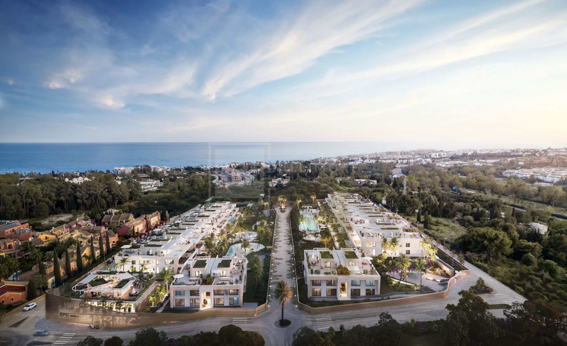 UNIQUE GRAND PENTHOUSE WITH EXCLUSIVE DESIGN IN ULTRA CONTEMPORARY COMPLEX ON MARBELLA'S GOLDEN MILE