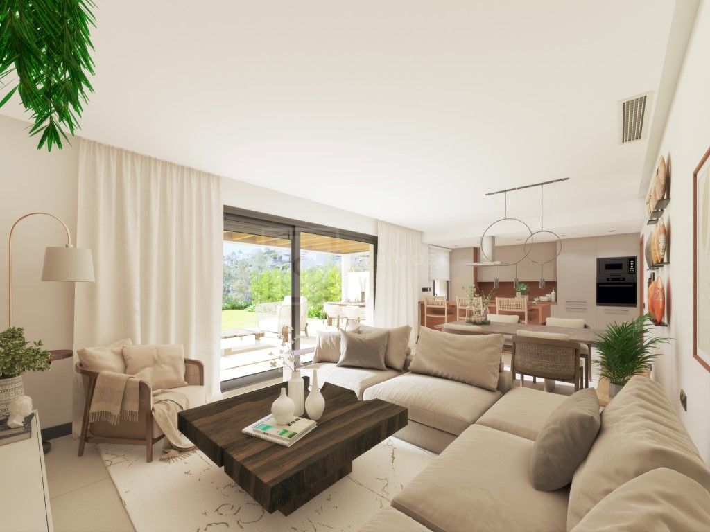 INCREDIBLE INVESTMENT: 3-BEDROOM CONTEMPORARY PENTHOUSE OVERLOOKING LAKE NUEVA ANDALUCIA MARBELLA