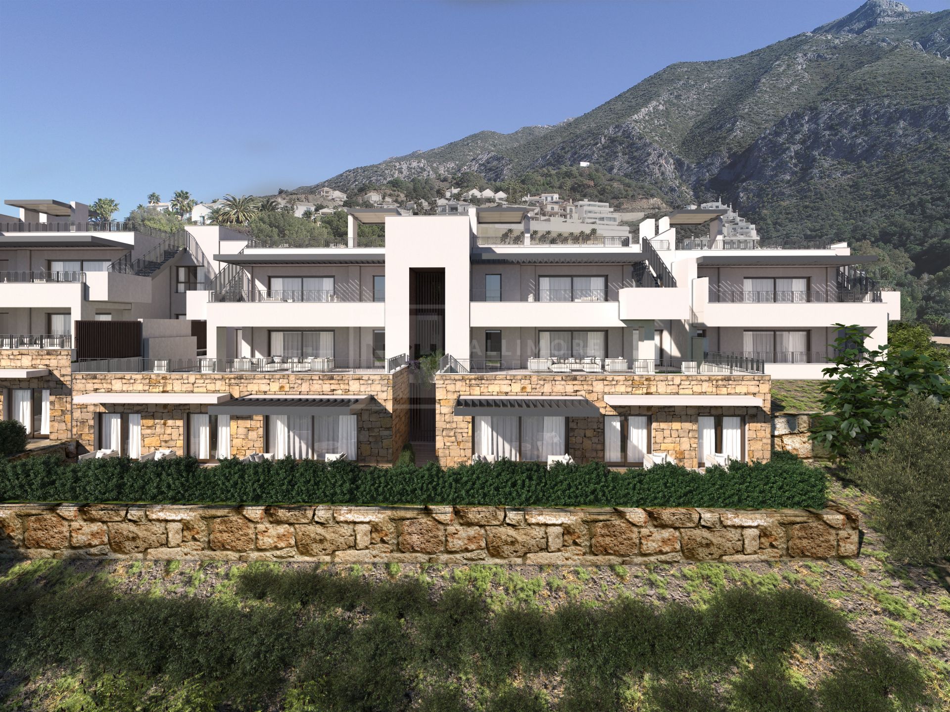 Almazara Hills, modern apartments surrounded by nature close to Marbella