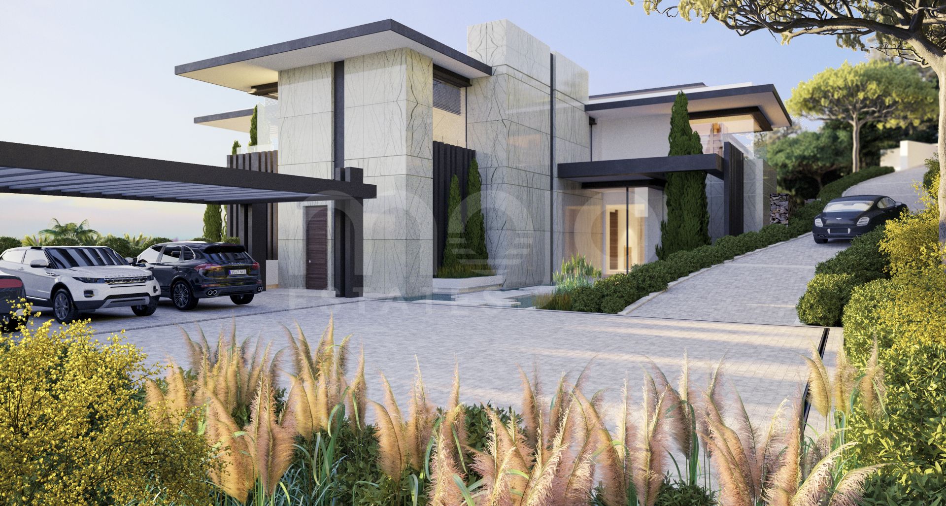 SPECTACULAR CONTEMPORARY VILLA IN LA ZAGALETA PRIVATE ESTATE BENAHAVIS