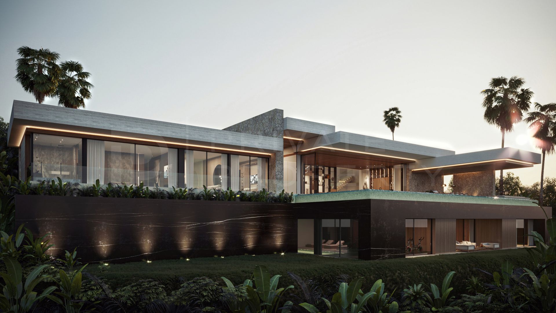 VILLA BOND - EXCEPTIONAL, CONTEMPORARY VILLA WITH SWEEPING SEA AND MOUNTAIN VIEWS IN EL HERROJO ALTO