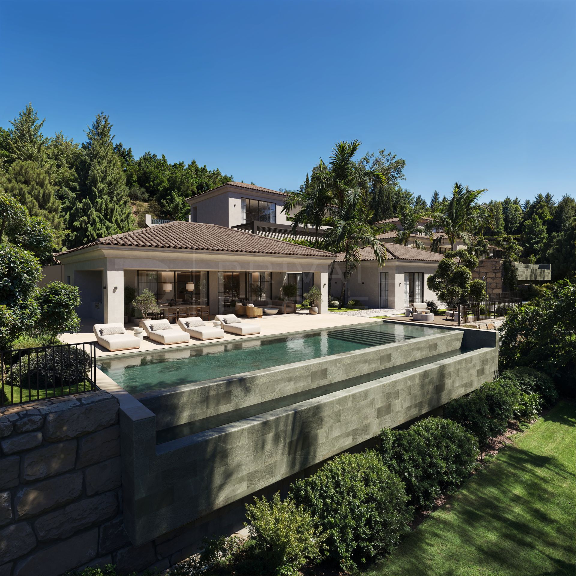 FUENTE DEL ESPANTO - EXCEPTIONAL PLOT WITH PROJECT FOR A CONTEMPORARY VILLA