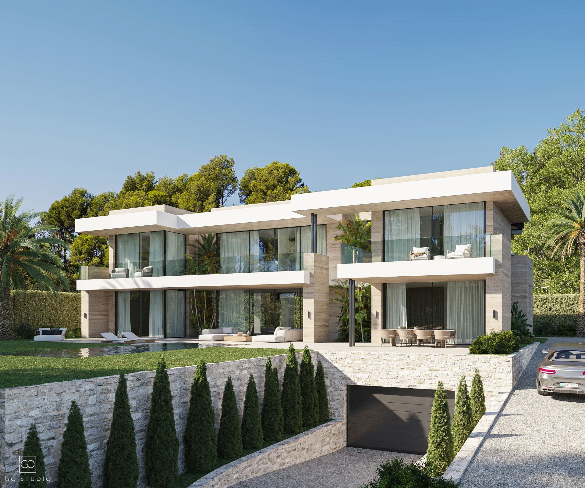 Outstanding contemporary villa in El Paraiso
