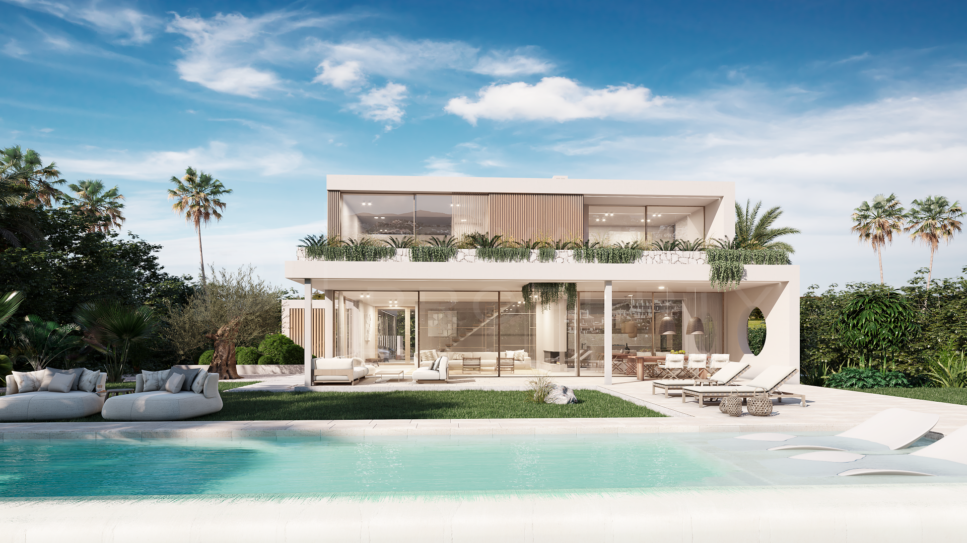 Brand new contemporary villa in La Alqueria