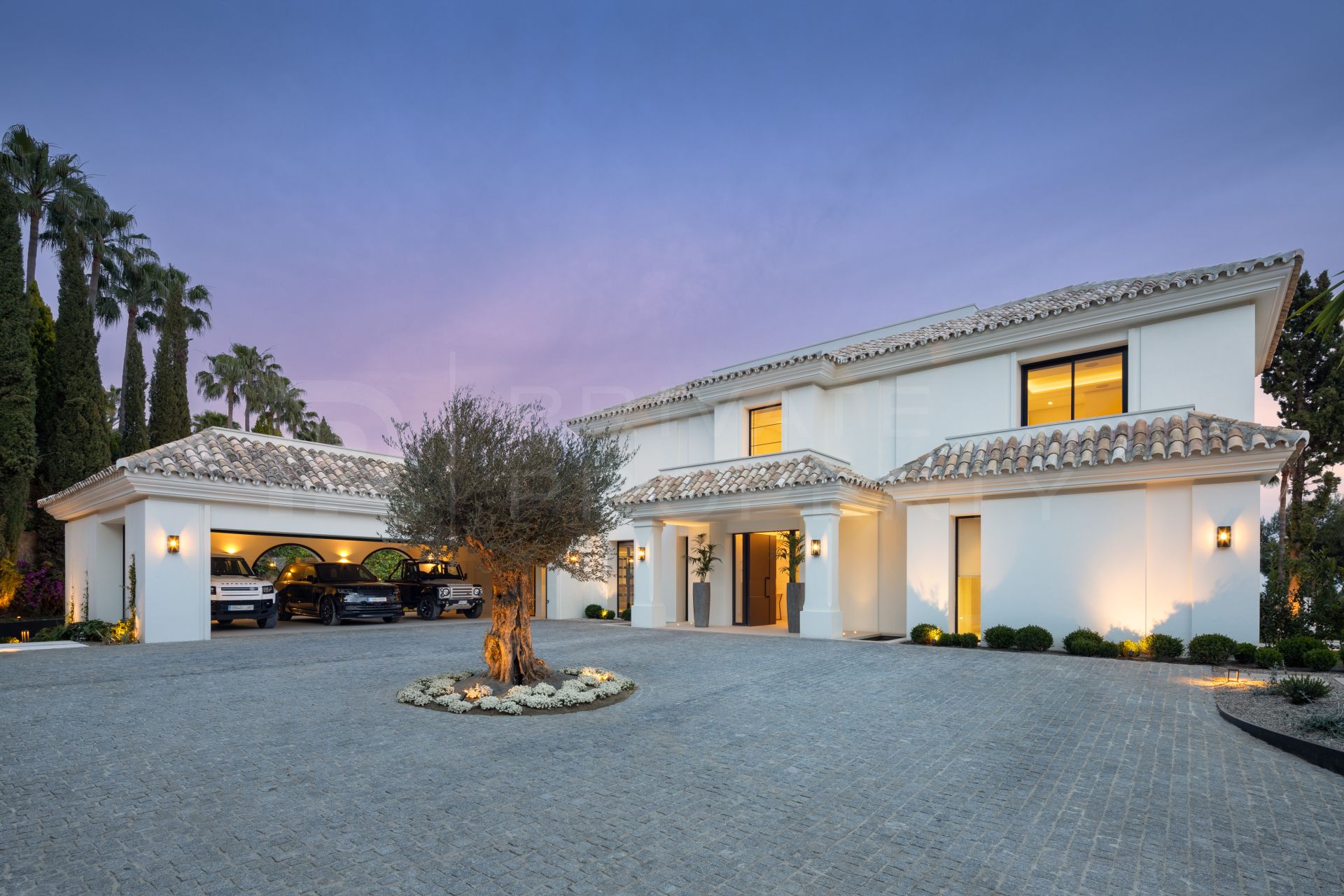 Impeccable villa with sea views in Sierra Blanca