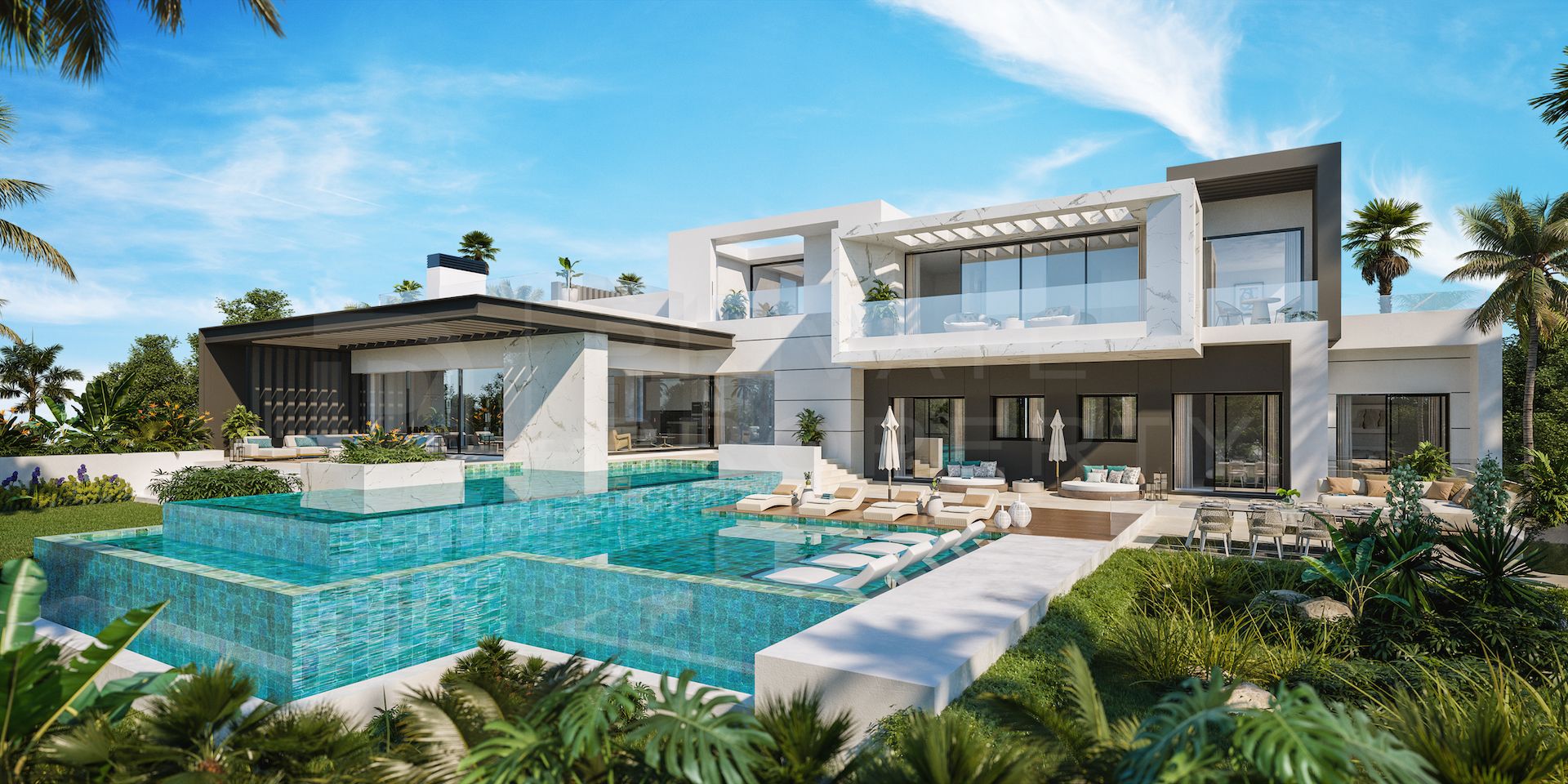Villa 320 - State-of-the-art villa, under construction, on prime plot in El Paraíso Alto