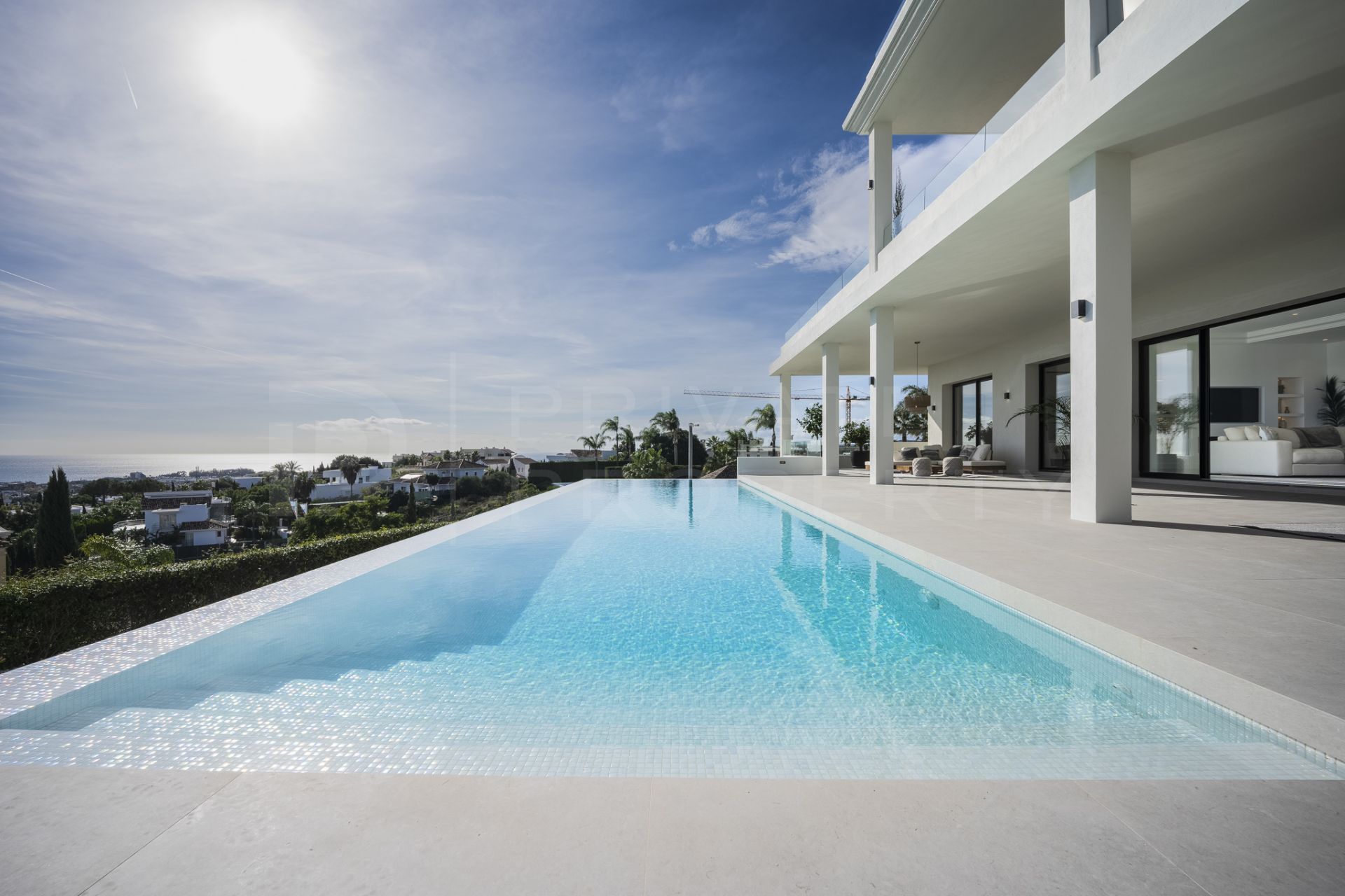 Luxury villa with spectacular panoramic views in Los Flamingos
