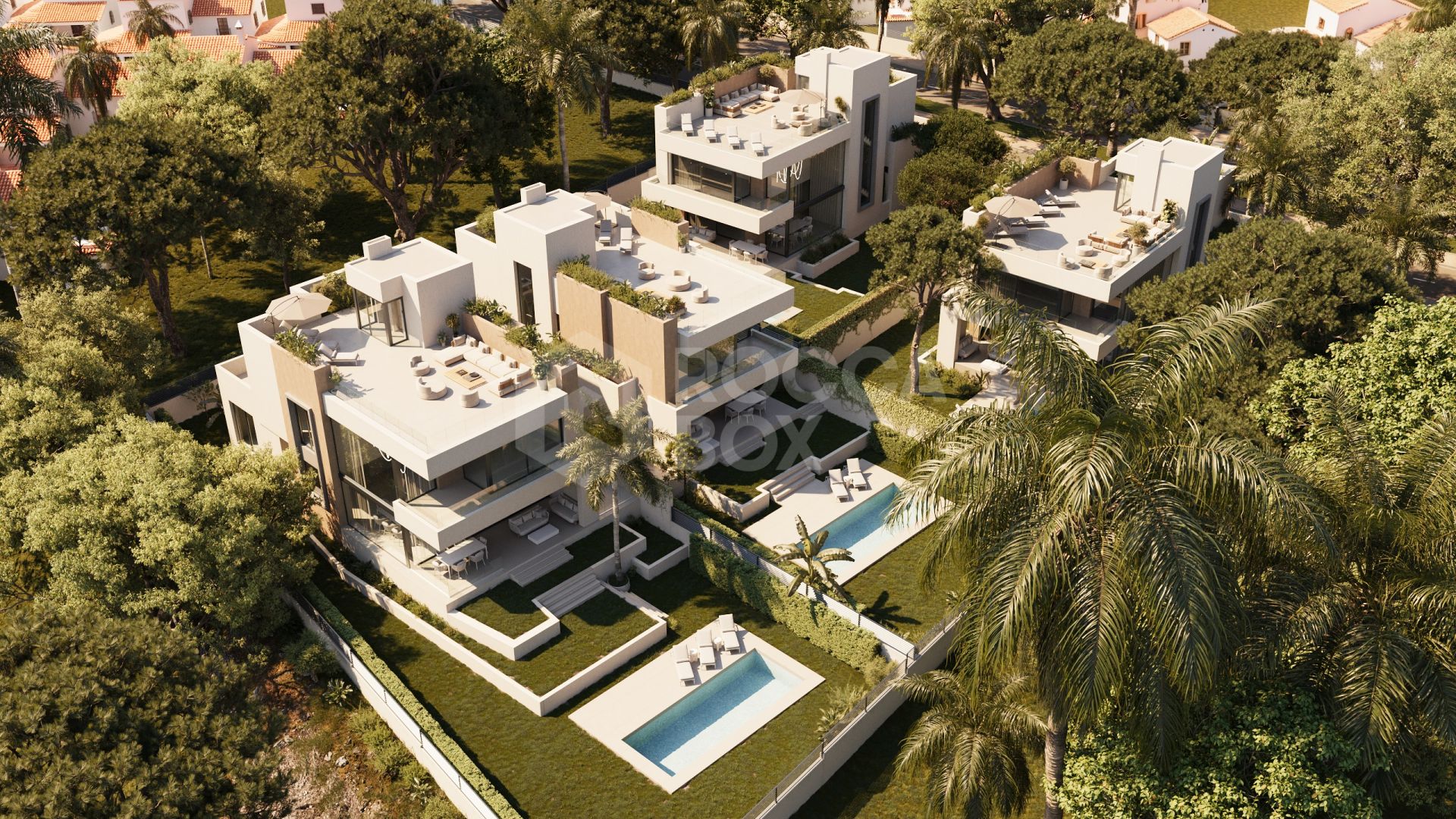 Exclusive New Development: Four Luxurious Beachside Villas in Marbella