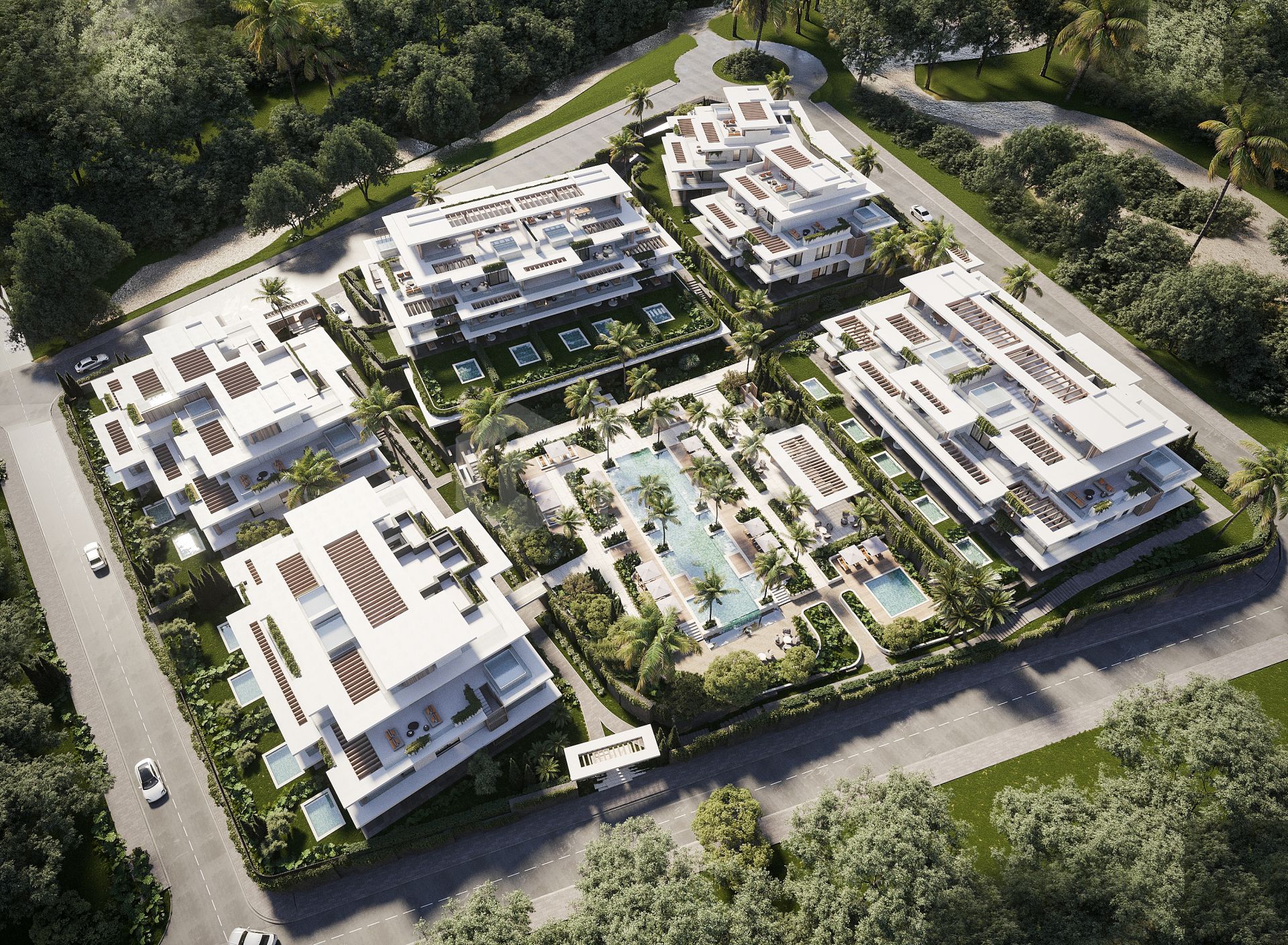 2-3-4 bedroom Resort-level Development in Cancelada
