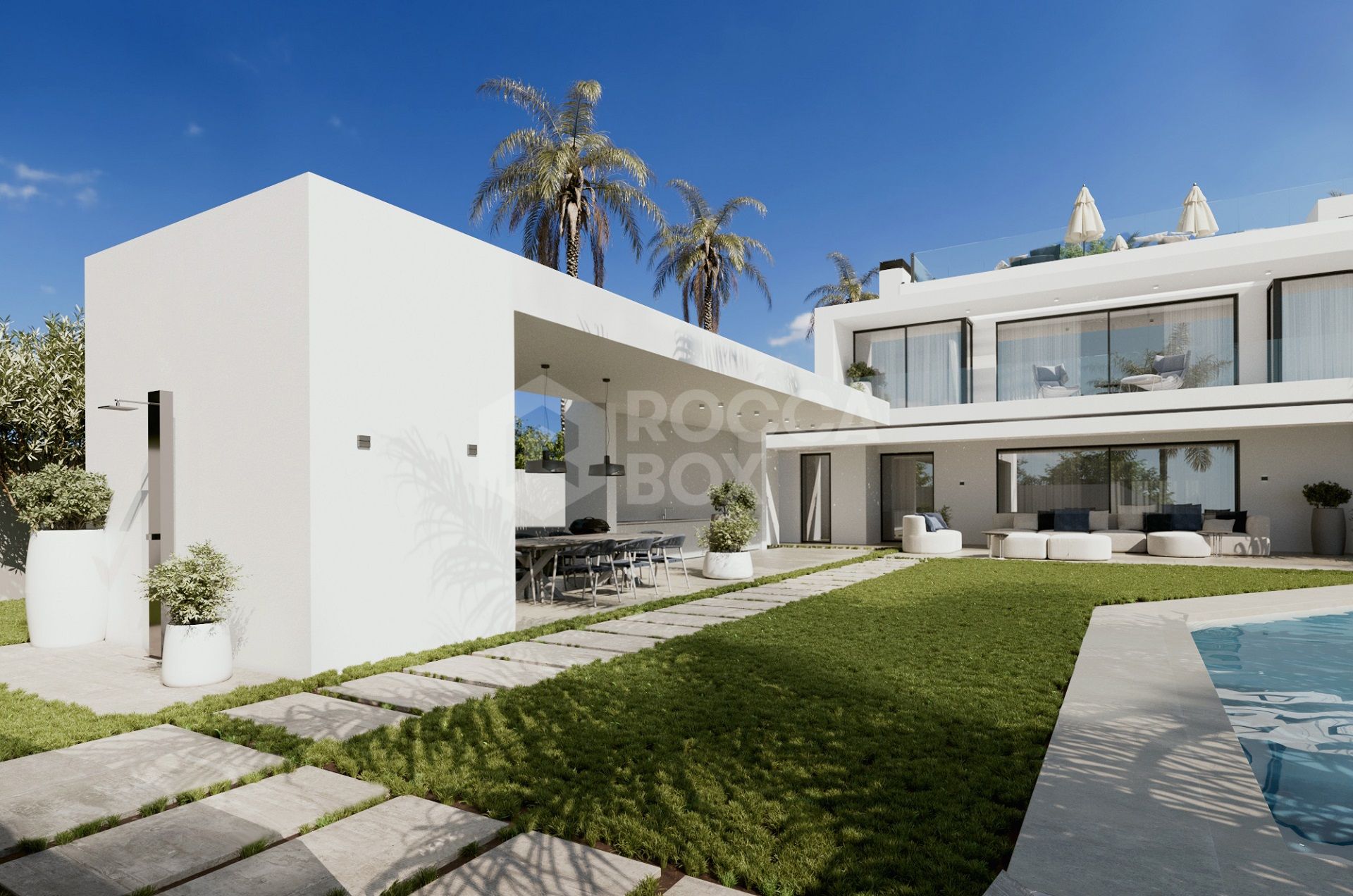 NEW VILLA IN PRESTIGIOUS, CASCADA DE CAMOJAN