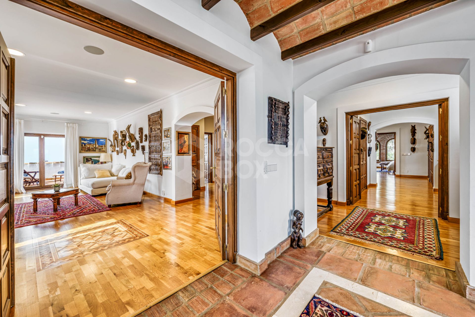 Astonishing country estate with sea views in La Mairena