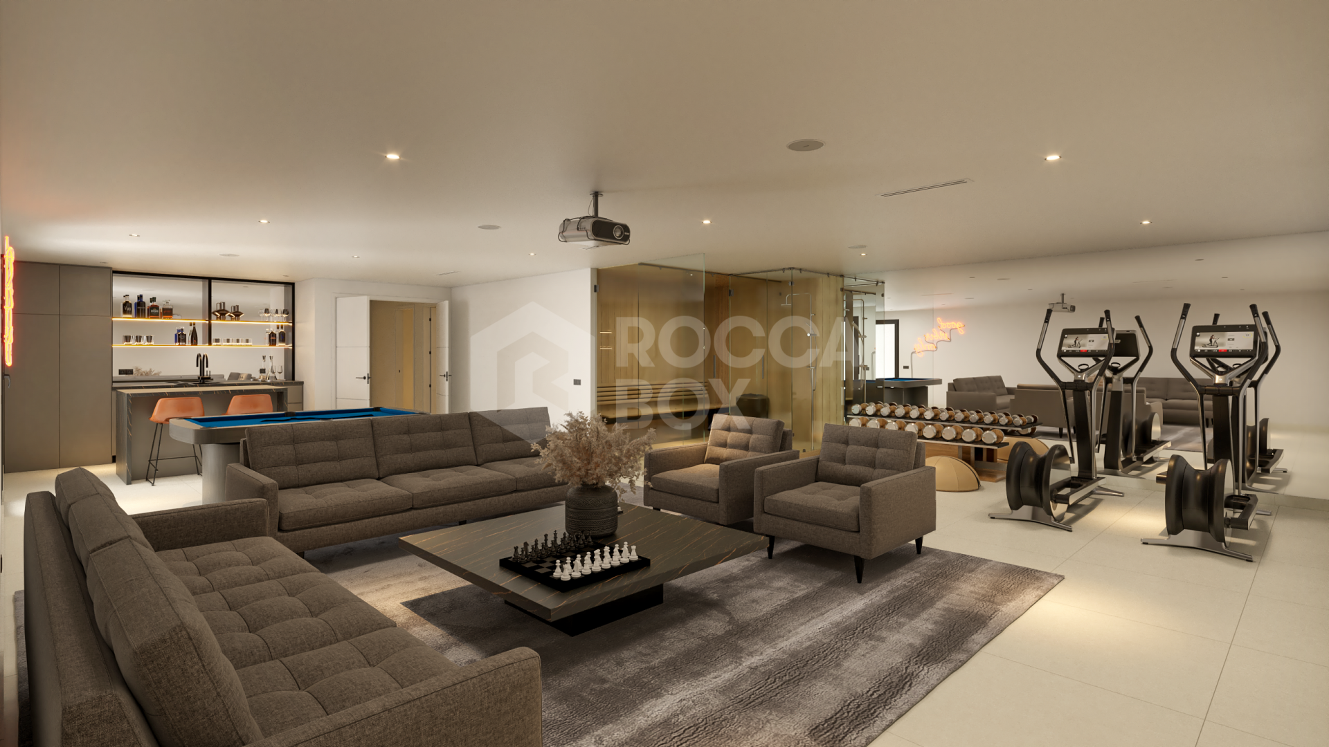 Modern off-plan villa next to El Campanario golf course, on the New Golden Mile