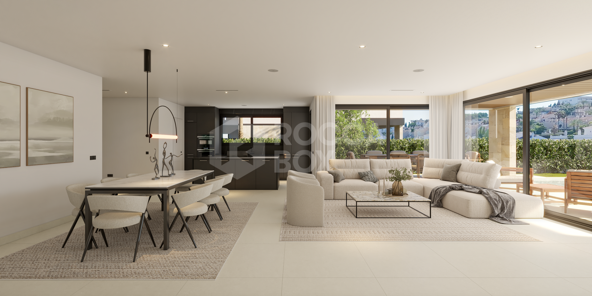 Modern off-plan villa next to El Campanario golf course, on the New Golden Mile