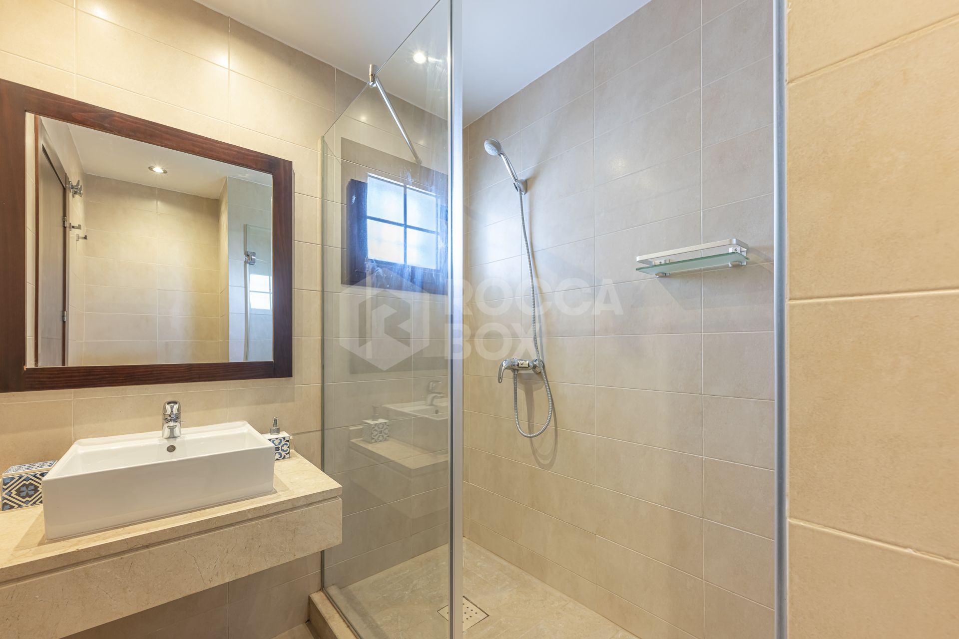 Mediterranean style south-facing triplex located in a gated community in Altos de Los Monteros, East Marbella